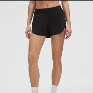 Lululemon Fast and Free High Rise Split Shorts